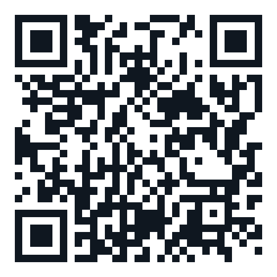 QR code that opens the live demo assistant